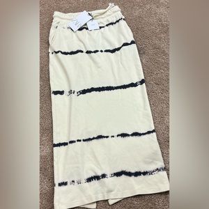 ZARA-Tie-Dye midi skirt